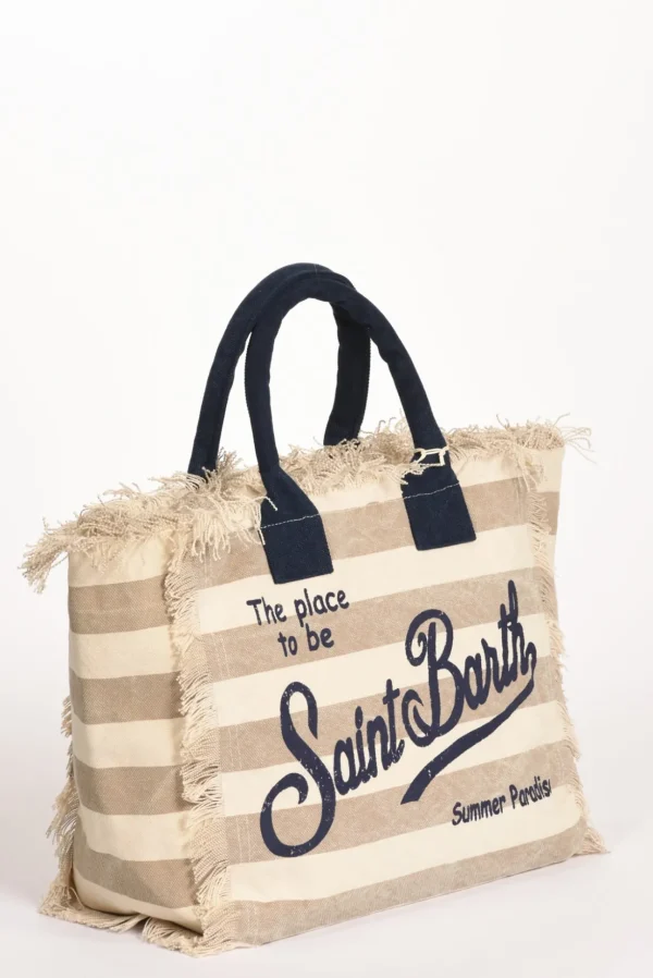 borsa vanity beige/bianco/blu