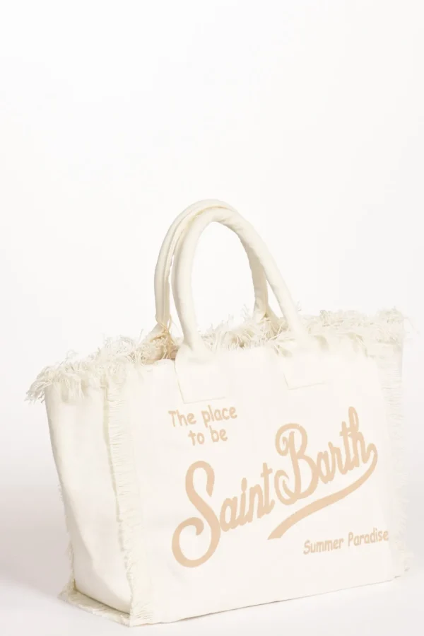 borsa vanity bianco/beige