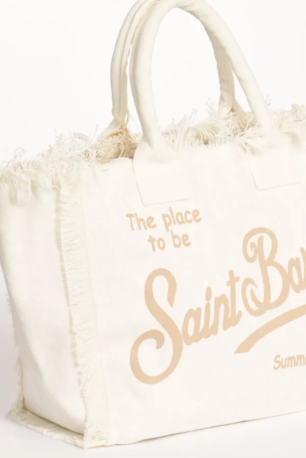 borsa vanity bianco/beige