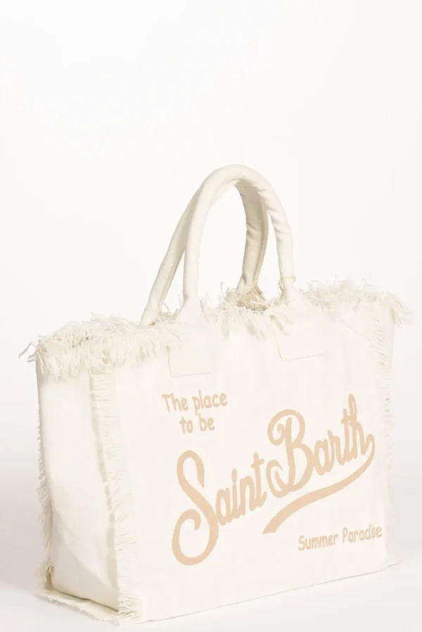 borsa vanity bianco/beige