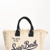 borsa vanity bianco/blu