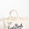 borsa vanity bianco/blu