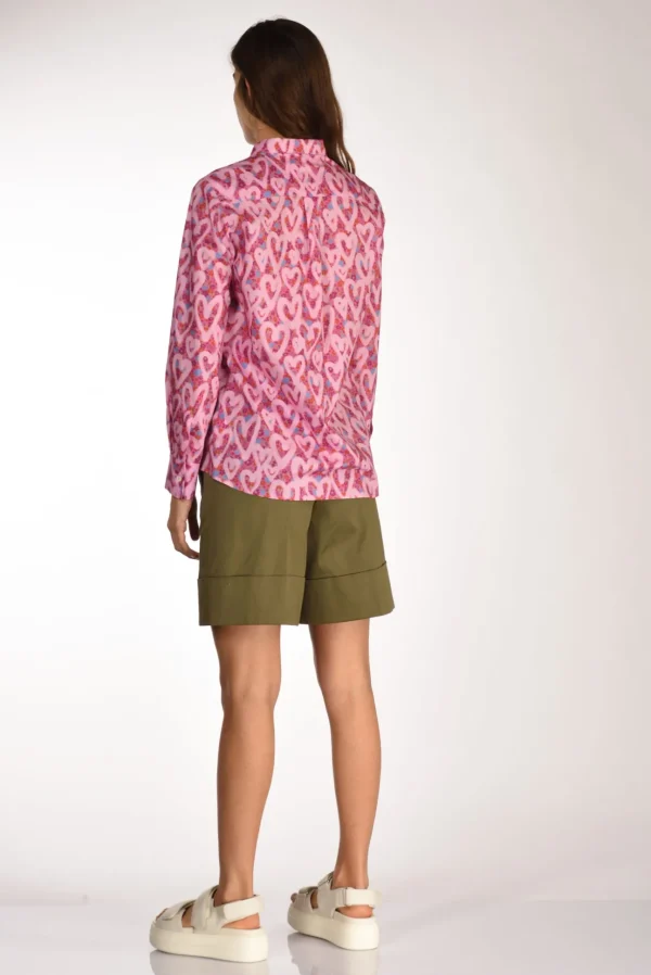 camicia andrea rosa/fucsia