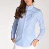 camicia colletto azzurro