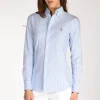 camicia colletto azzurro/bianco