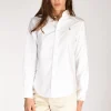 camicia colletto bianco
