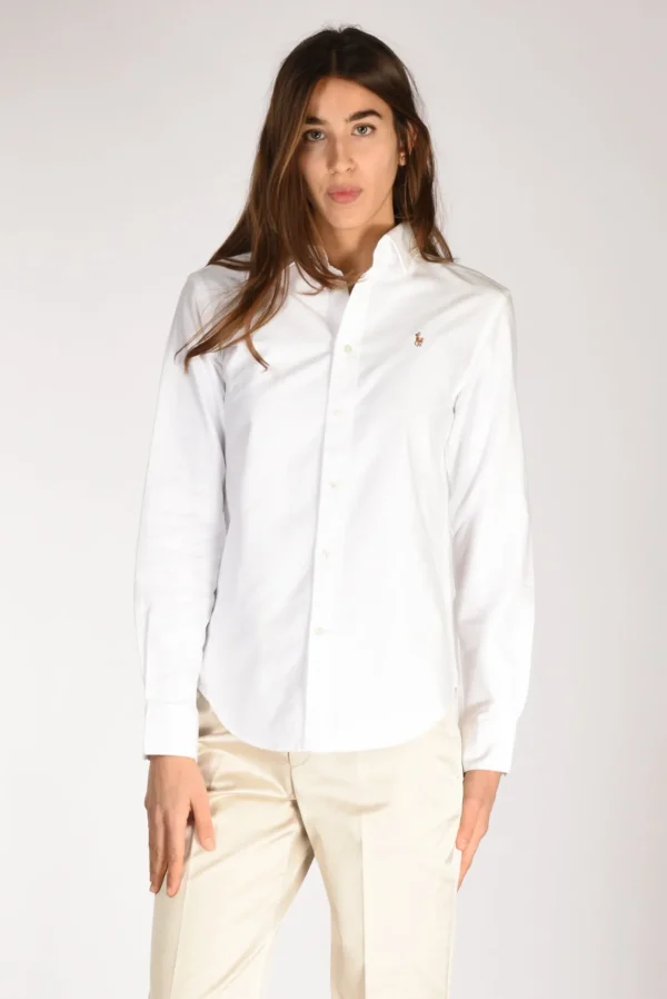 camicia colletto bianco