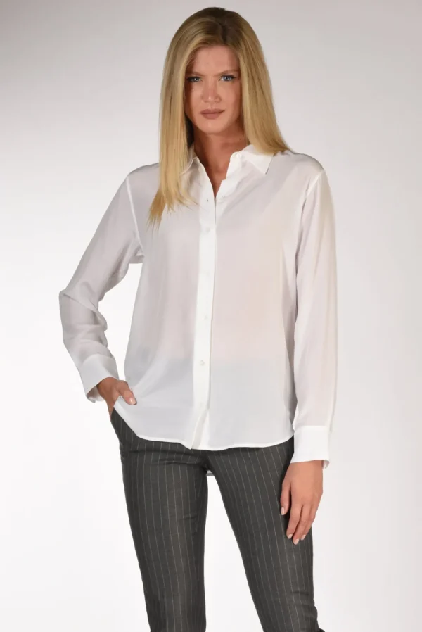 camicia colletto bianco