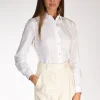 camicia colletto bianco