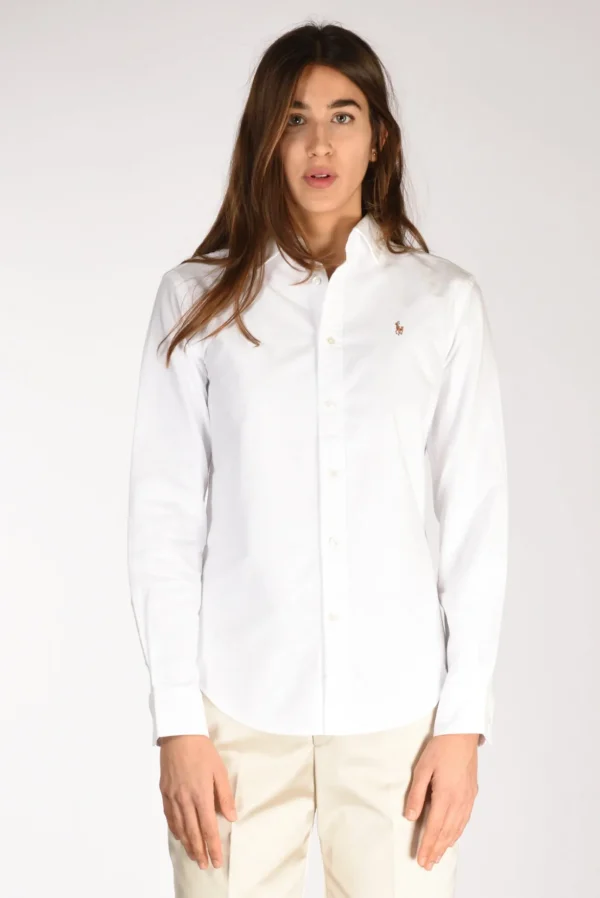 camicia colletto bianco
