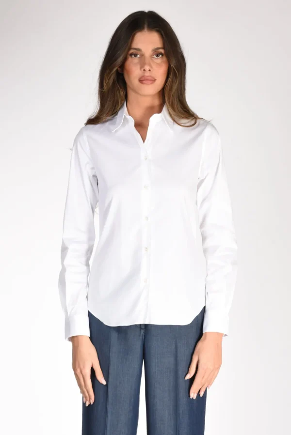 camicia colletto bianco