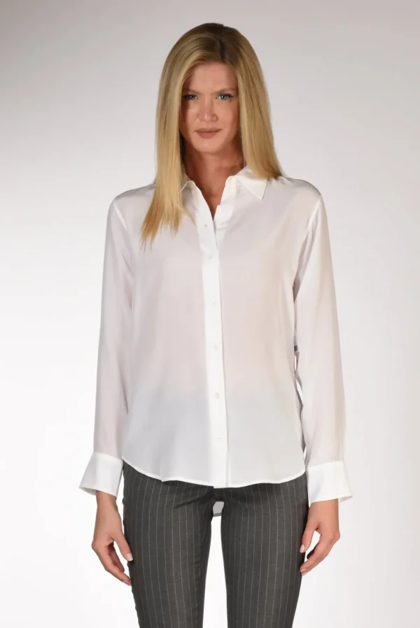 camicia colletto bianco
