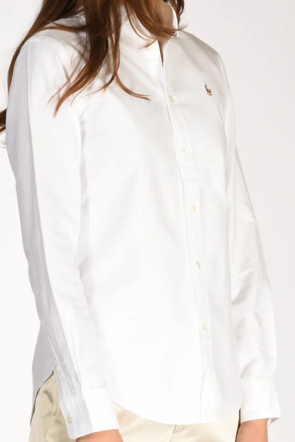 camicia colletto bianco