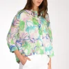 camicia keal verde/multicolor