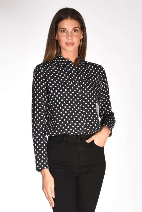 camicia nero/bianco