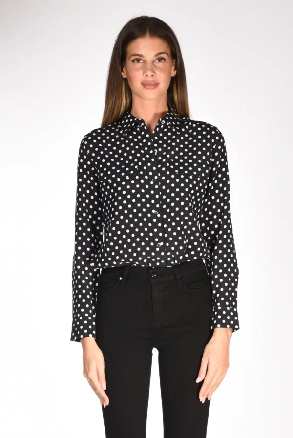 camicia nero/bianco