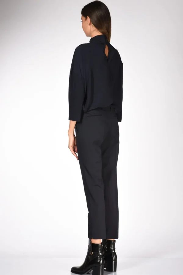 camicia scialle blu