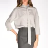 camicia scialle grigio