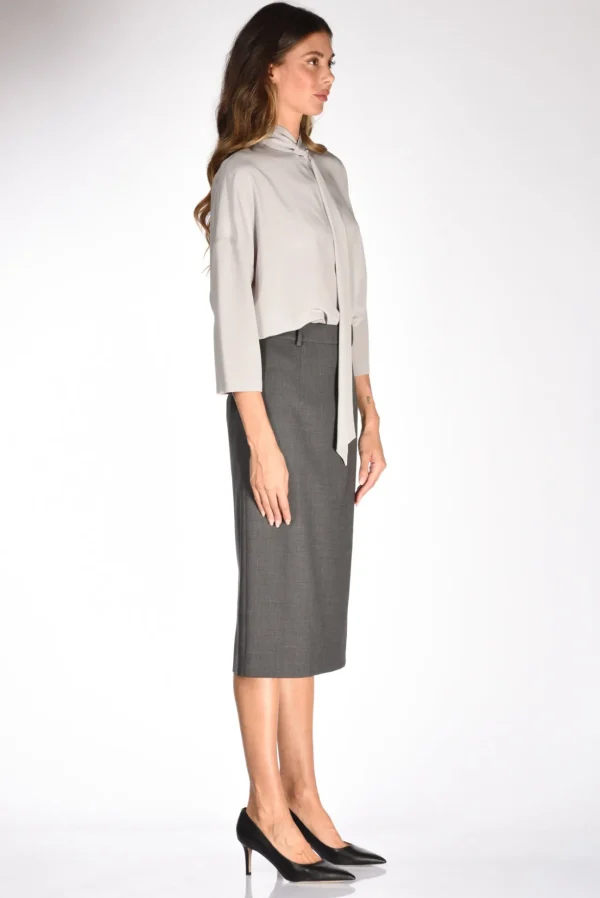 camicia scialle grigio