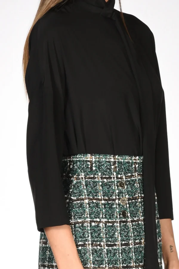 camicia scialle nero