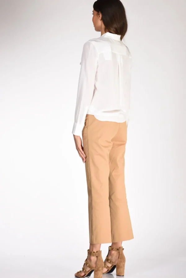 camicia tasche bianco