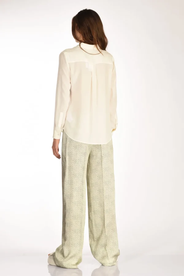 camicia tasche bianco