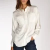 camicia tasche bianco naturale