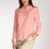 camicia tasche rosa