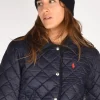 cappello logo blu