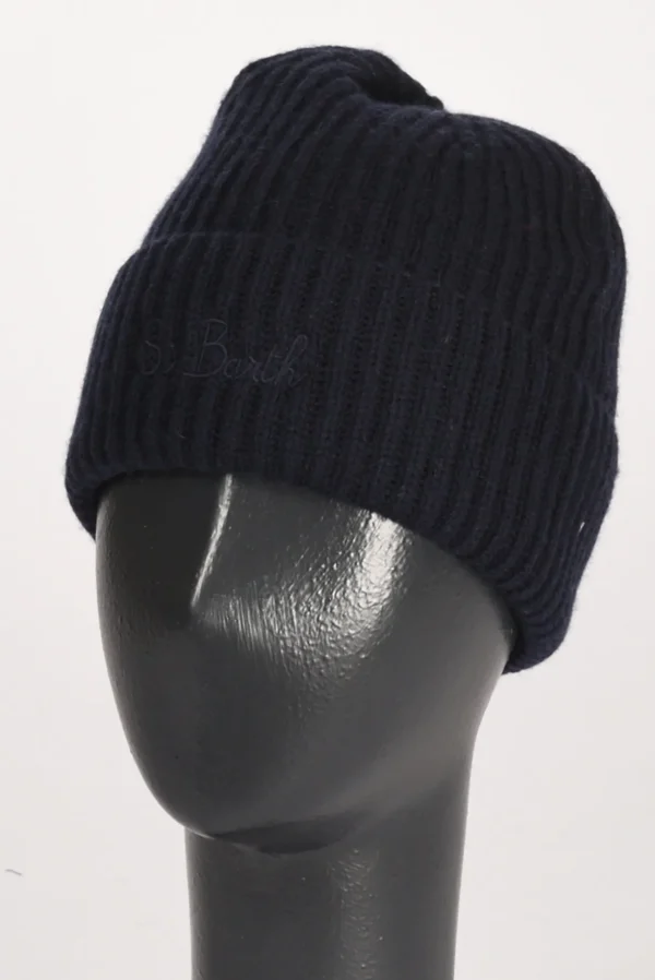 cappello moss blu