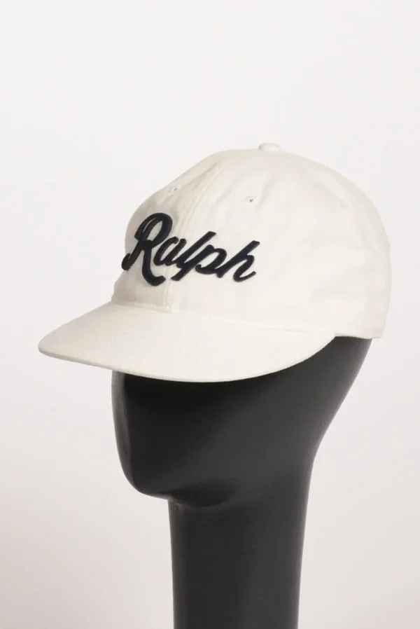 cappello scritta bianco/blu