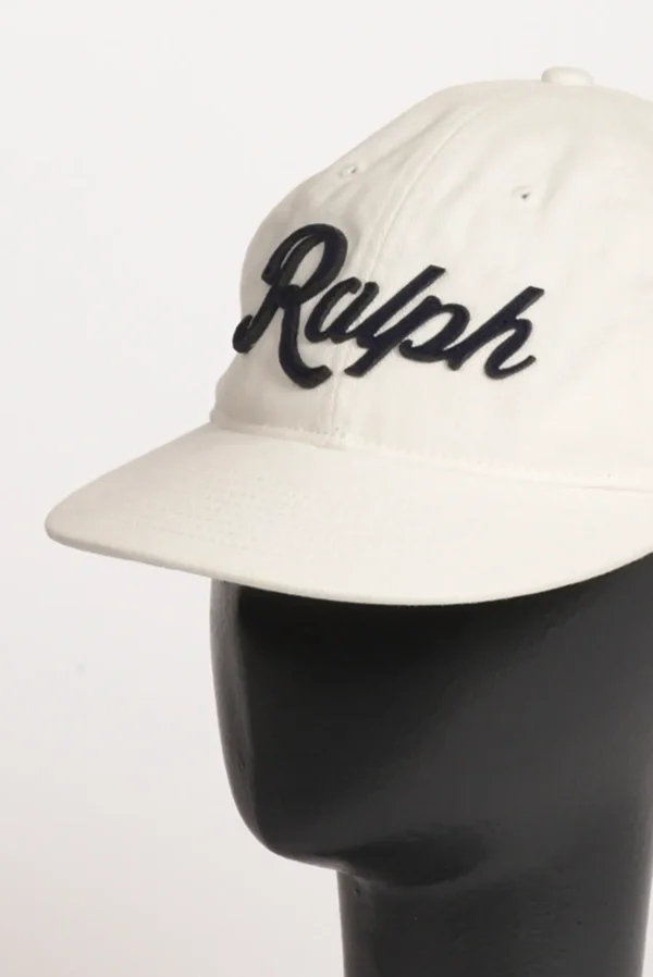 cappello scritta bianco/blu