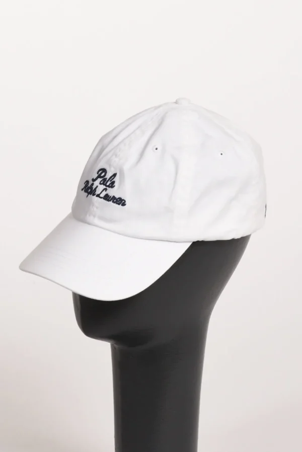 cappello scritta bianco/blu