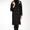cappotto orsetti nero