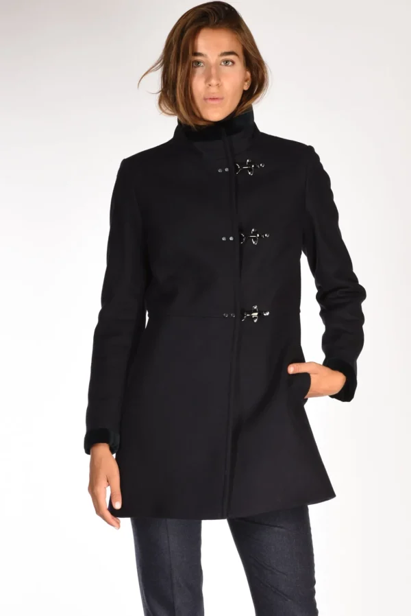 cappotto virginia blu