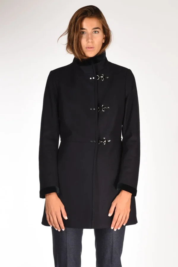 cappotto virginia blu