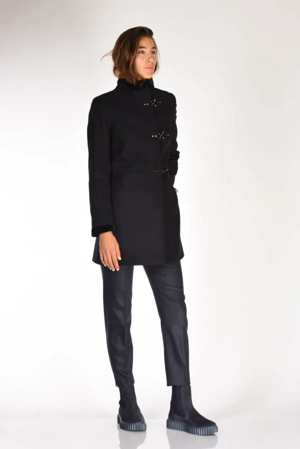 cappotto virginia blu
