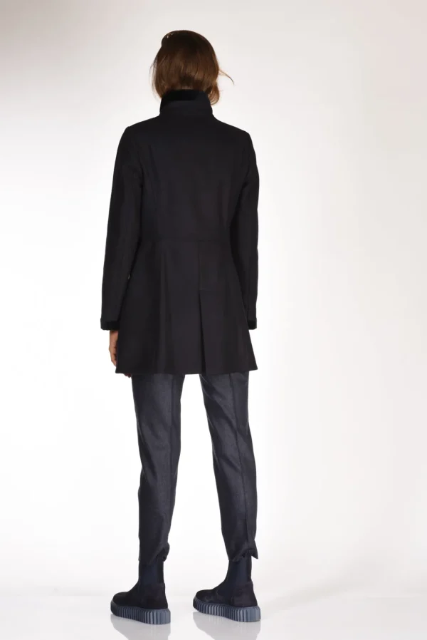 cappotto virginia blu