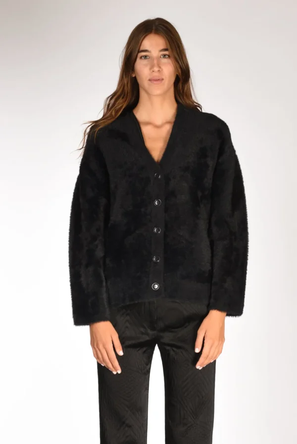 cardigan ecofur nero