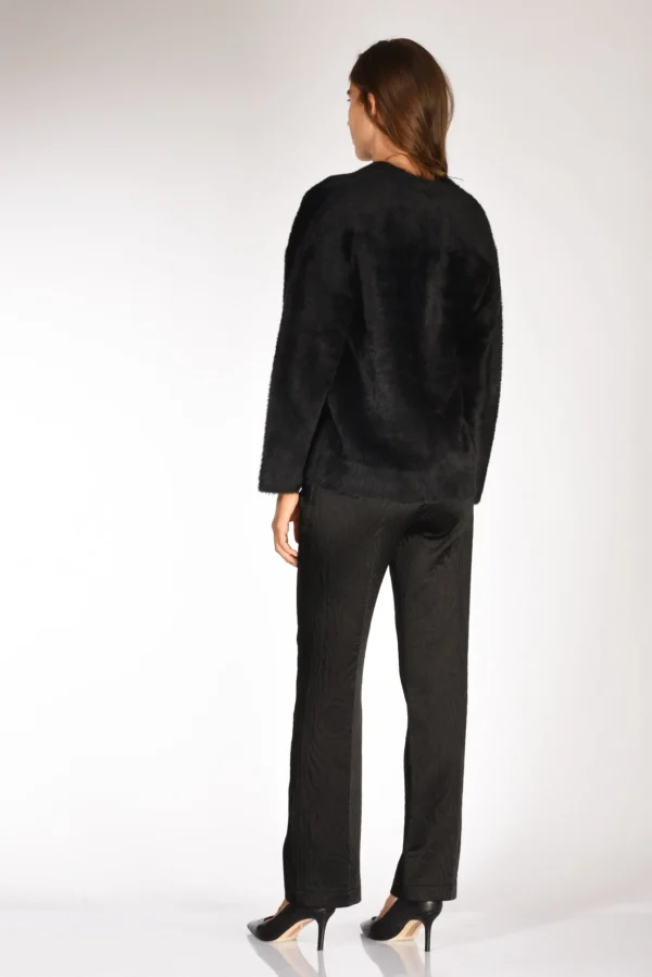cardigan ecofur nero