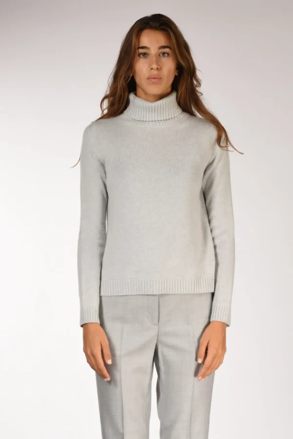 collo alto grigio