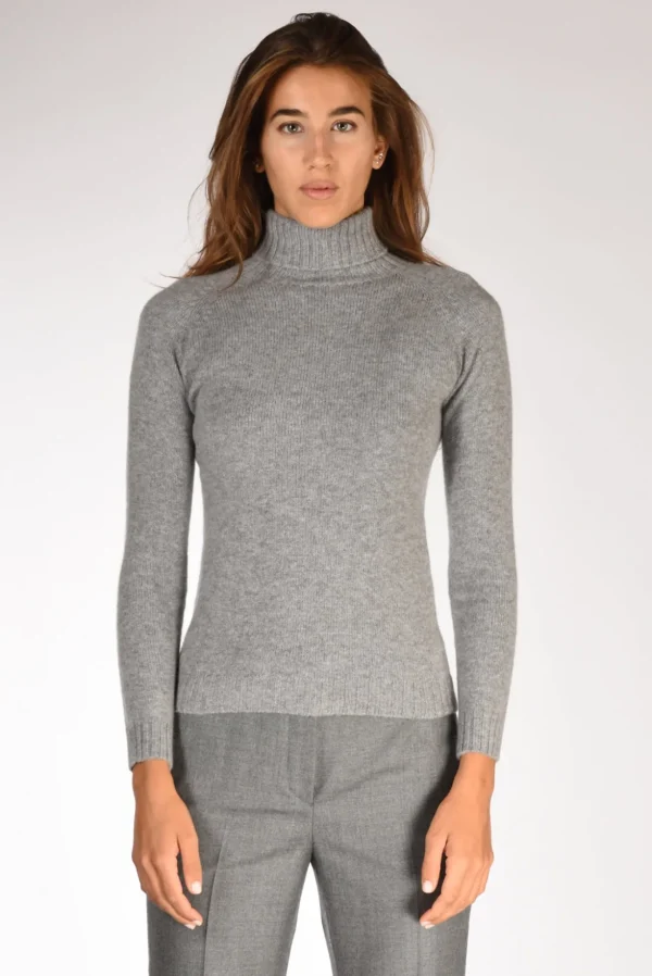 collo alto grigio scuro