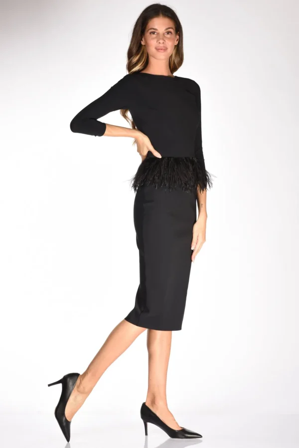 decollete tacco nero