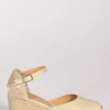 espadrillas zeppa beige chiaro/beige