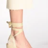 espadrillas zeppa beige scuro/beige chiaro