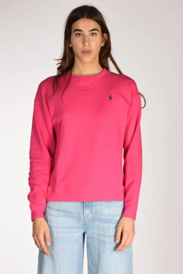 felpa giro. fucsia