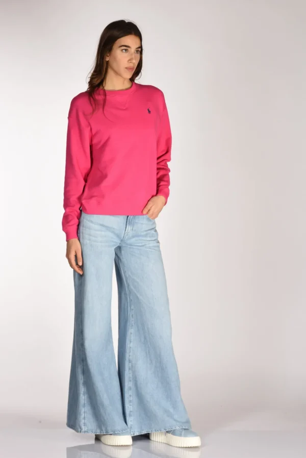 felpa giro. fucsia