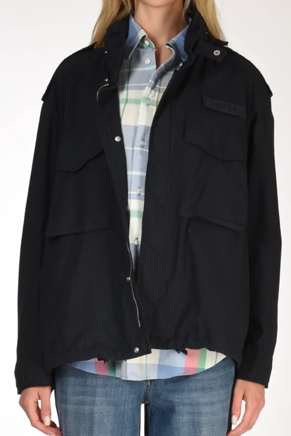 field jacket blu