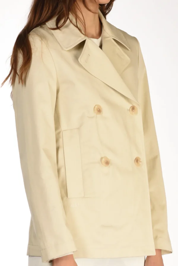giacca caban beige