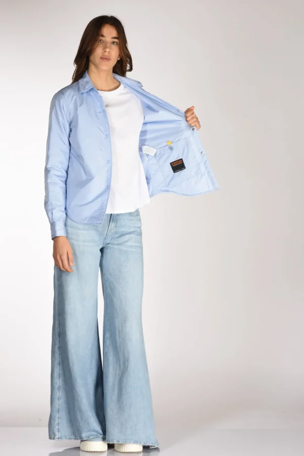 giacca glue azzurro
